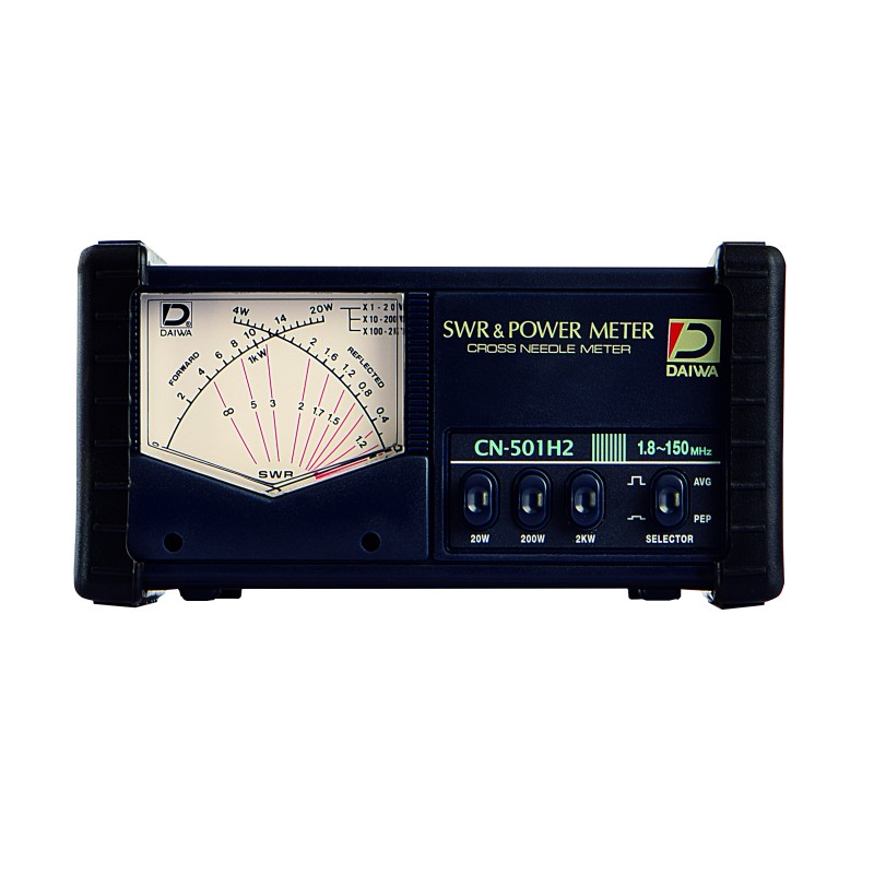 Daiwa CN501H2 rosmetro wattmetro per la gamma HF/VHF 1,8/150 MHz